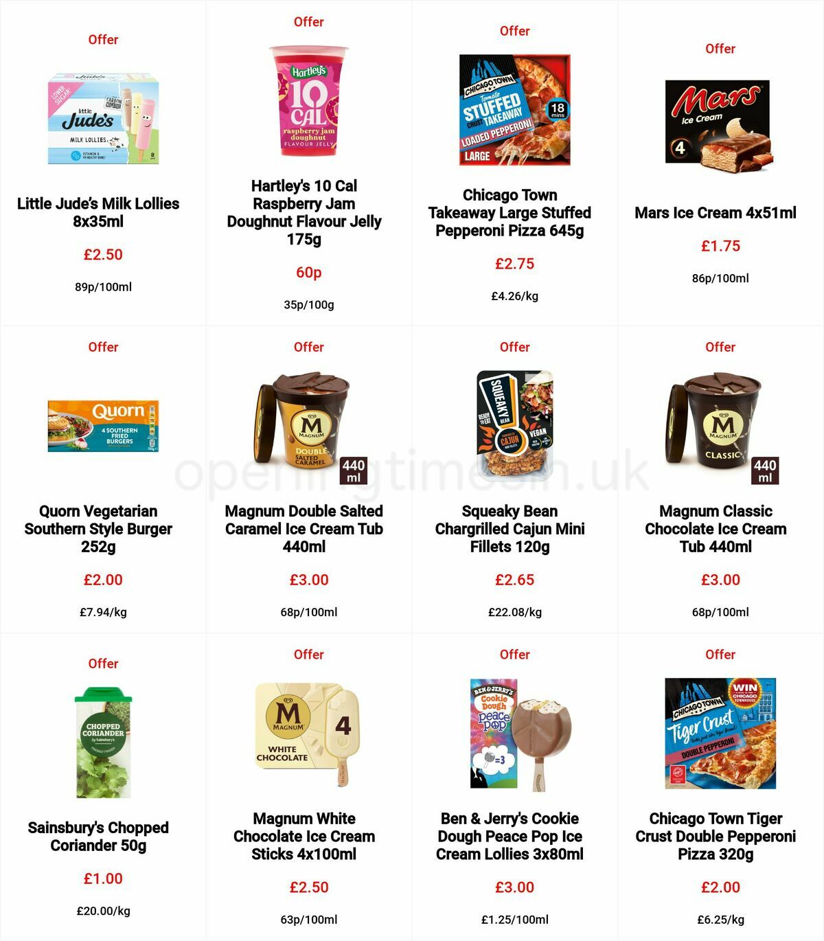 Sainsbury's Offers from 24 June