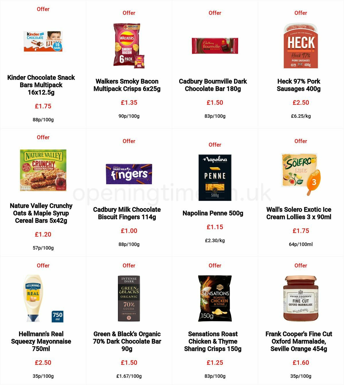 Sainsbury's Offers from 24 June