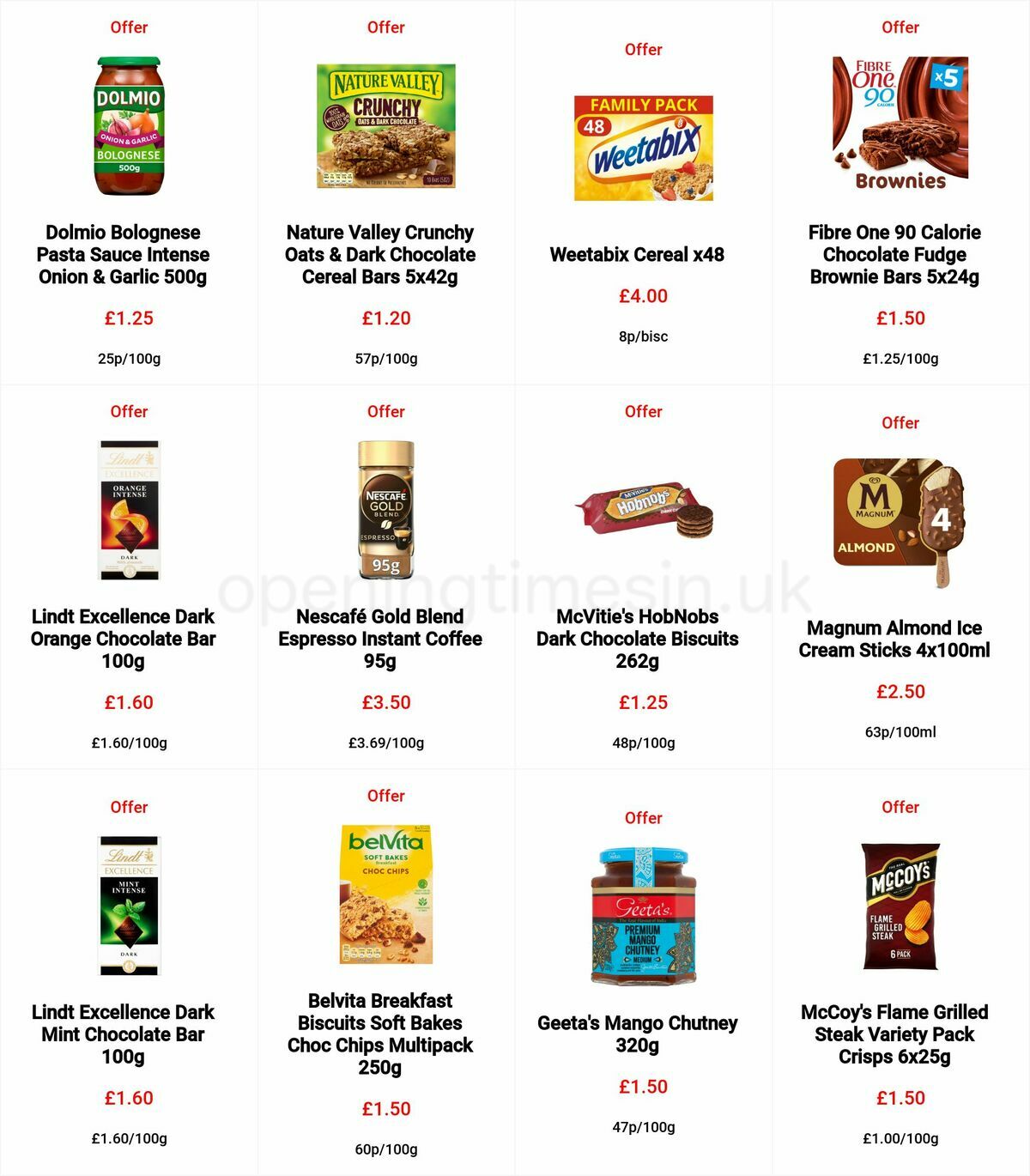 Sainsbury's Offers from 24 June