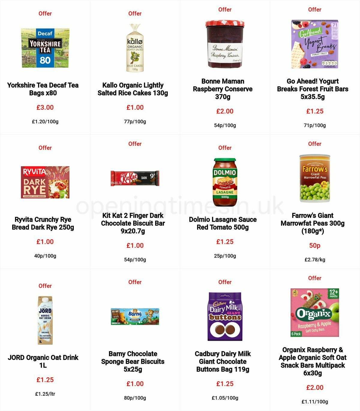 Sainsbury's Offers from 24 June