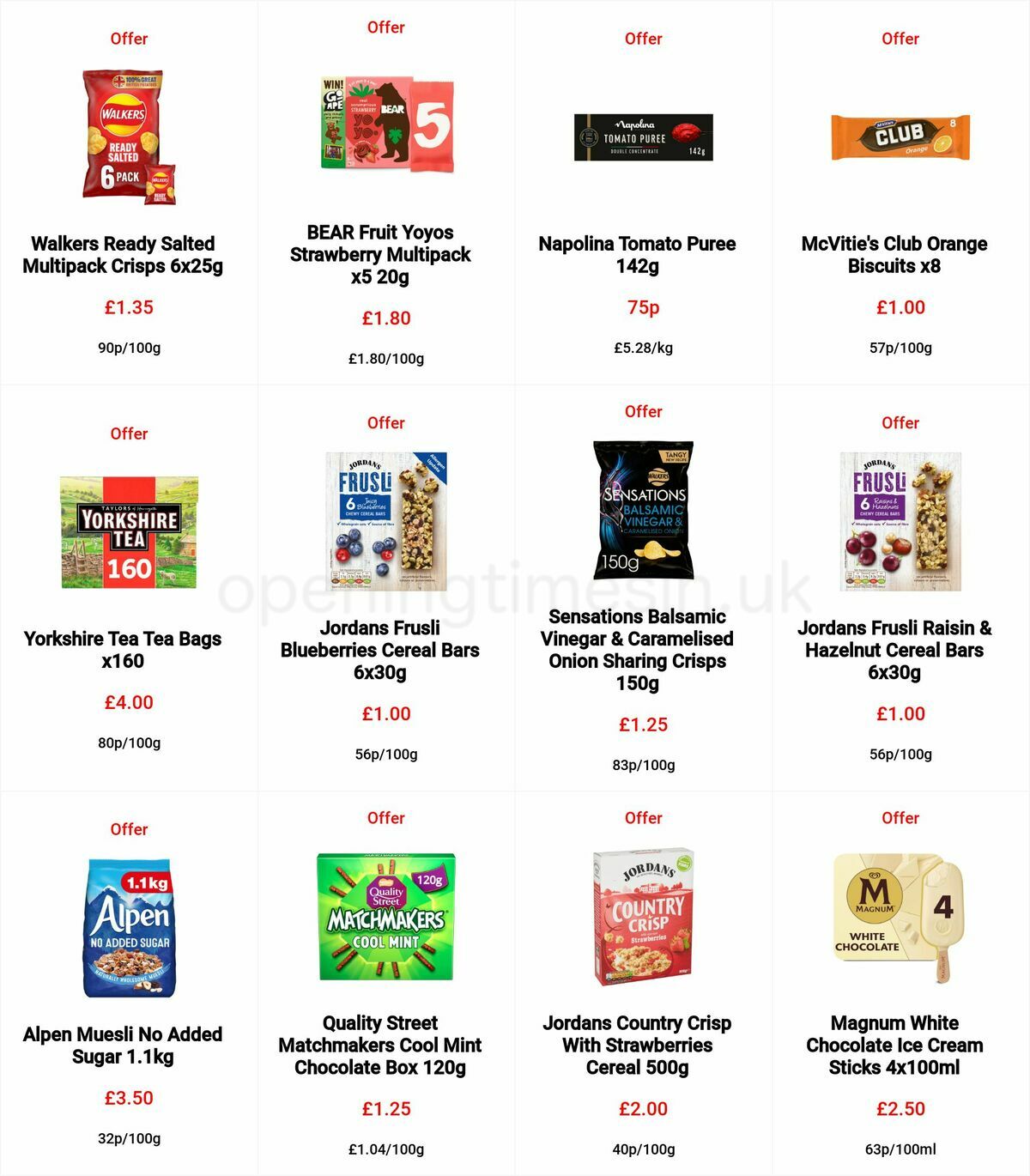 Sainsbury's Offers from 24 June