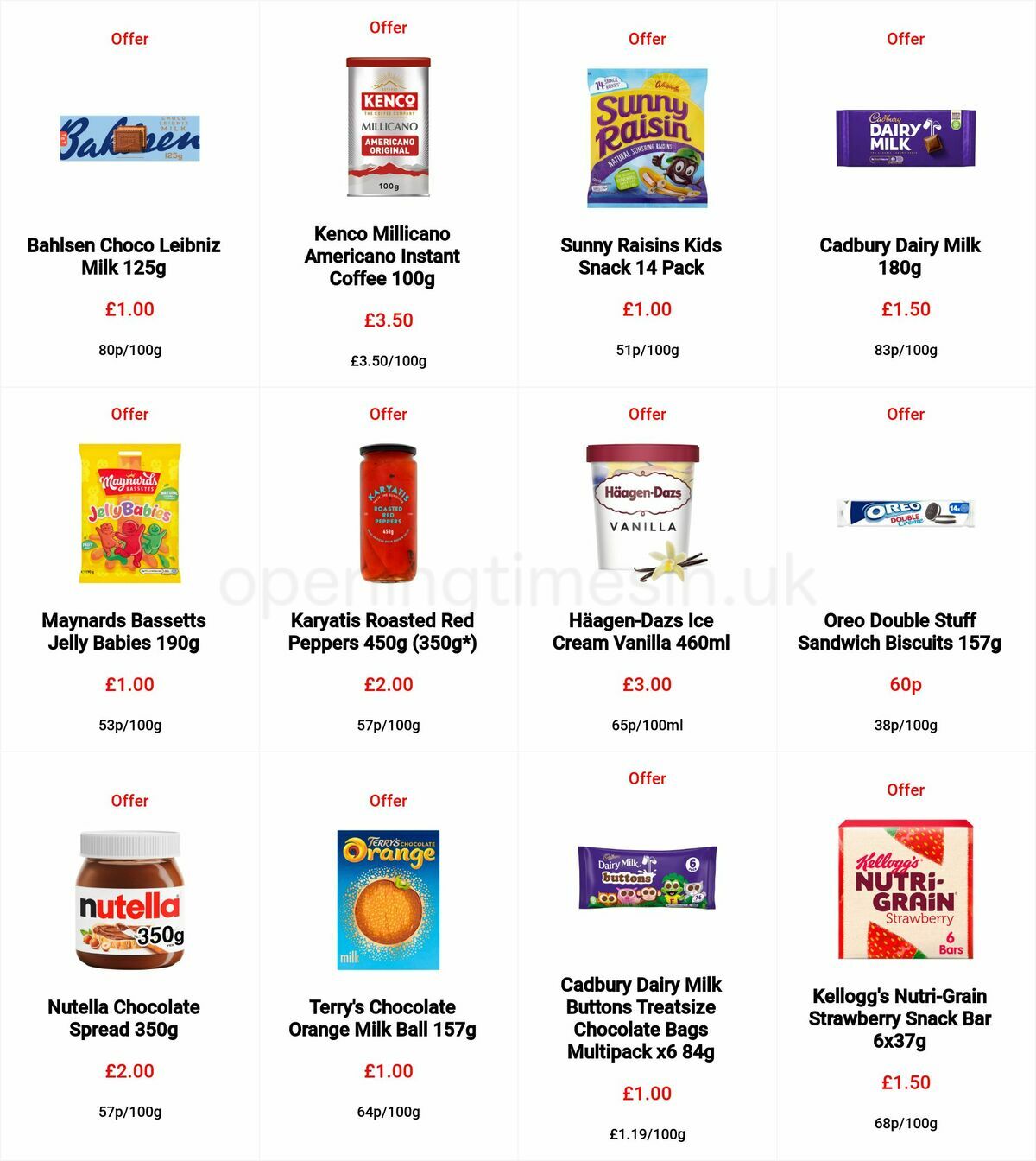 Sainsbury's Offers from 24 June