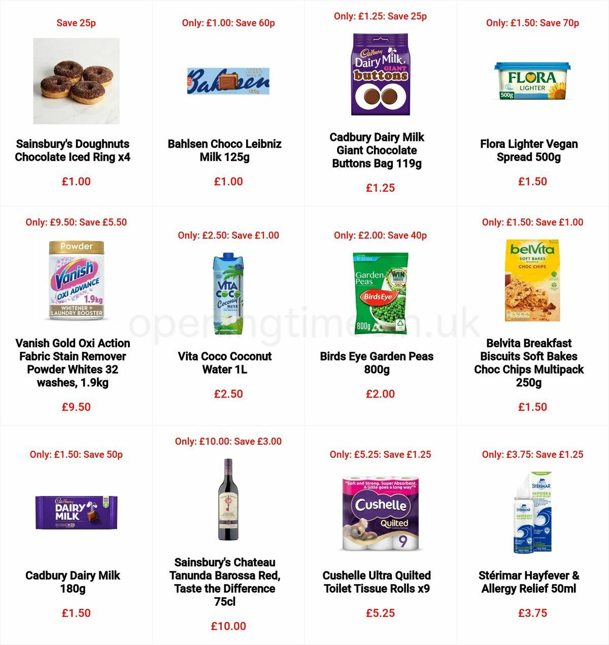 Sainsbury's Offers from 24 June