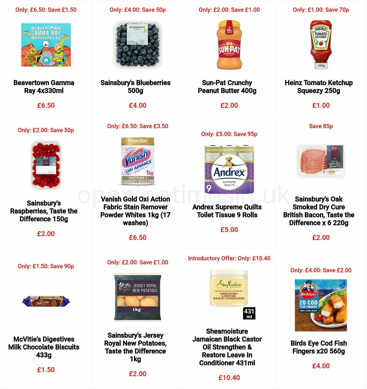 Sainsbury's Offers from 15 July