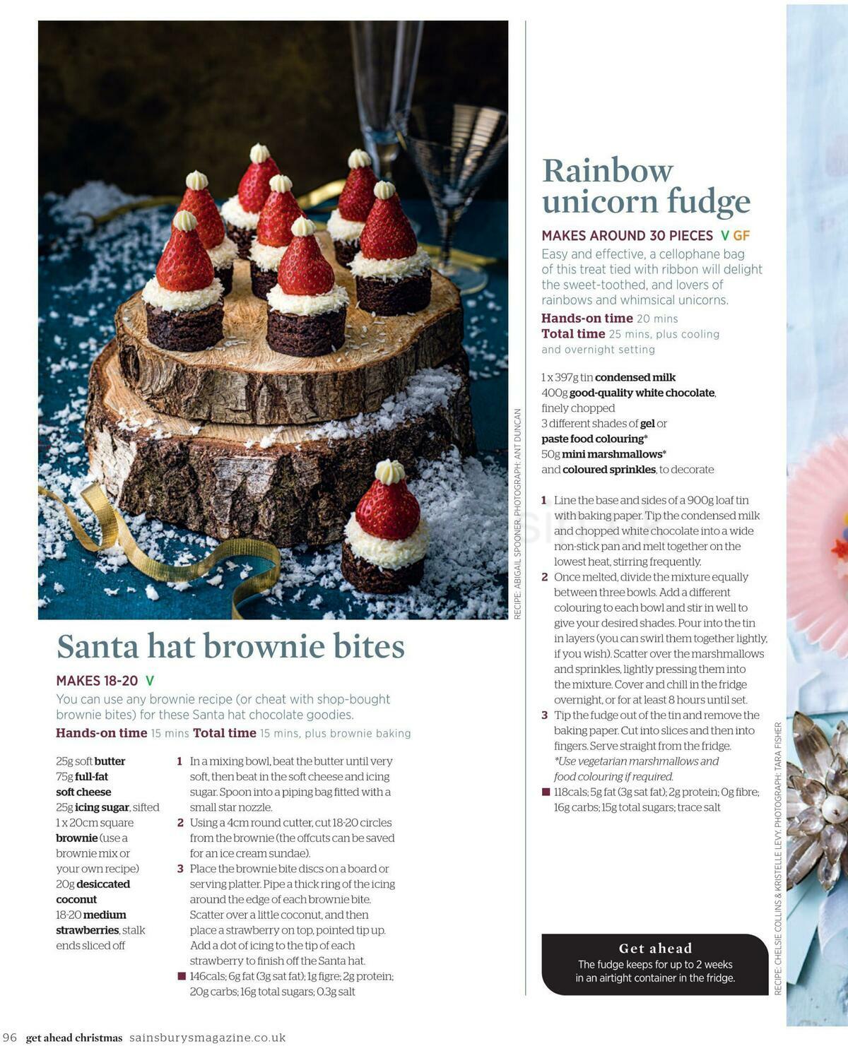 Sainsbury's Magazine Collection- Get Ahead Christmas Offers from 25 November