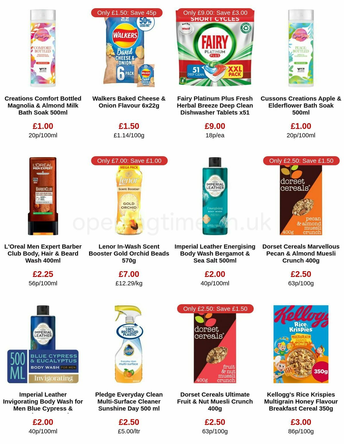 Sainsbury's Offers from 27 January