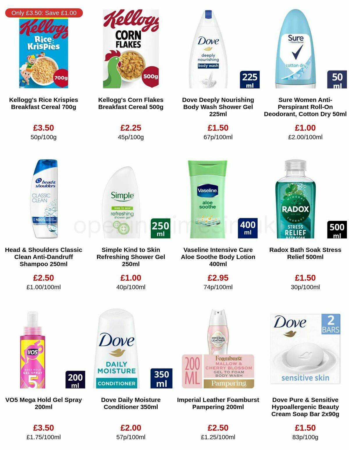 Sainsbury's Offers from 27 January