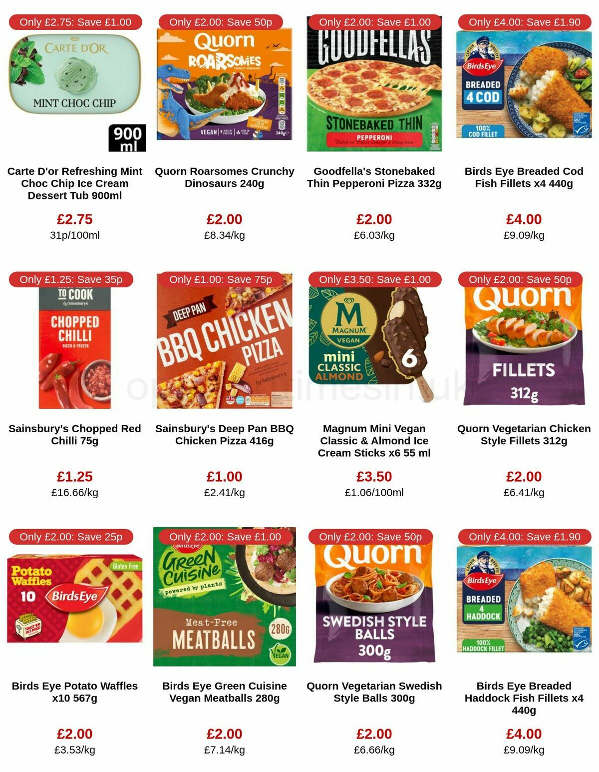 Sainsbury's Offers from 27 January