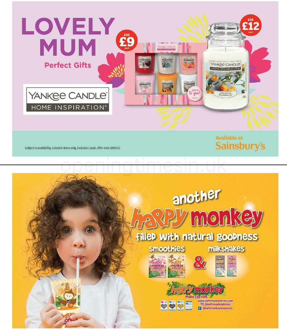 Sainsbury's Magazine March Offers from 1 March