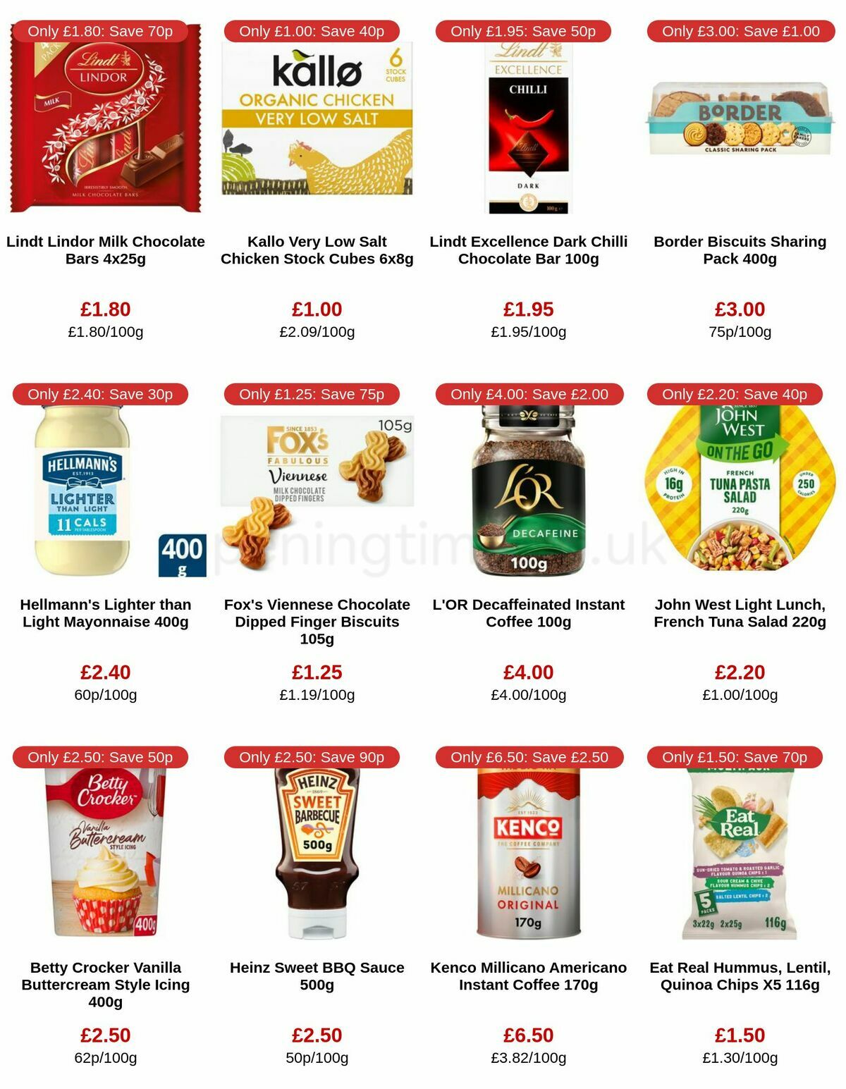 Sainsbury's Offers from 28 April