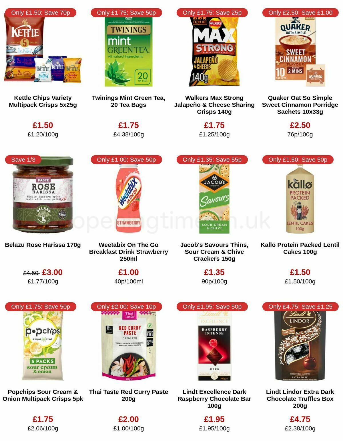 Sainsbury's Offers from 28 April