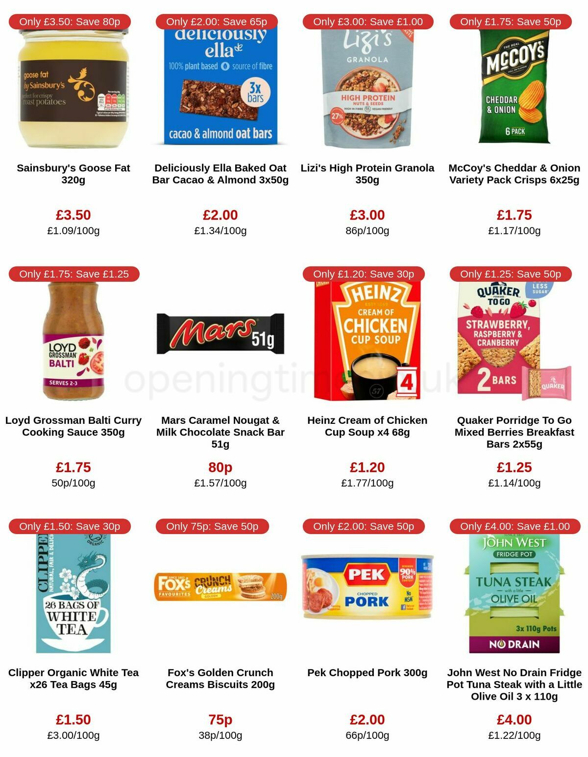 Sainsbury's Offers from 28 April