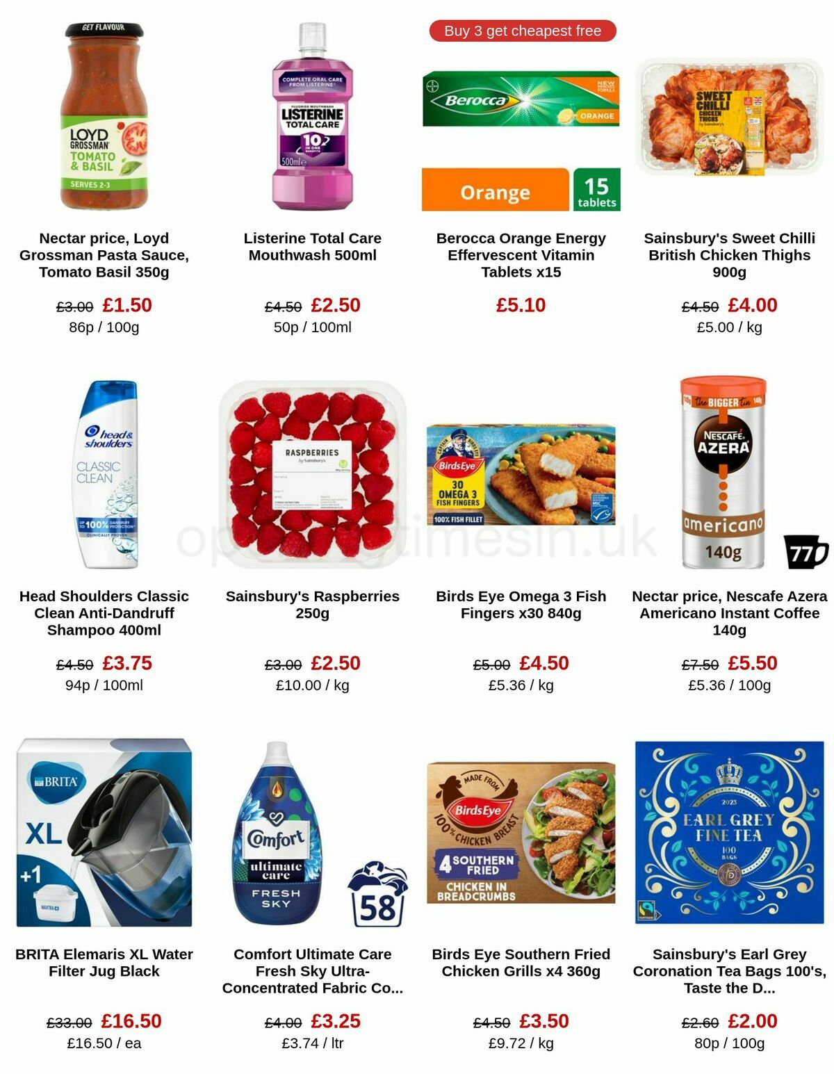 Sainsbury's Offers from 28 April