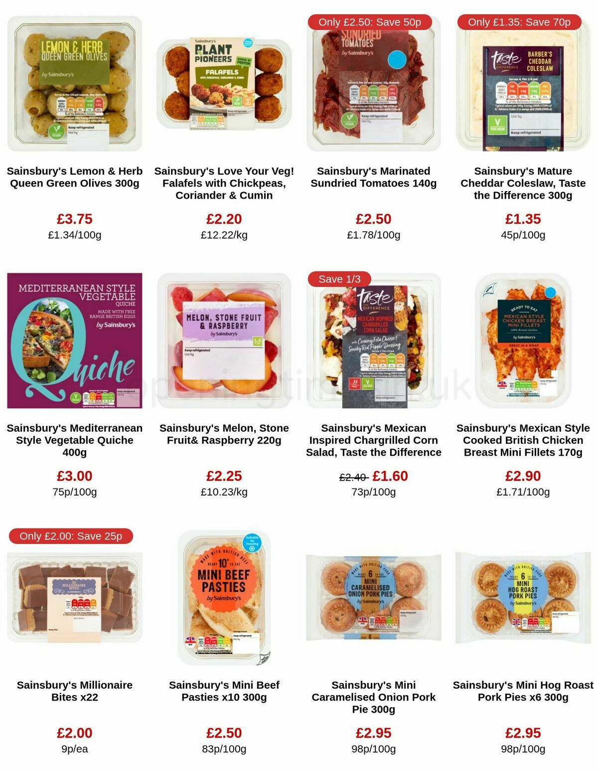 Sainsbury's Offers from 12 May