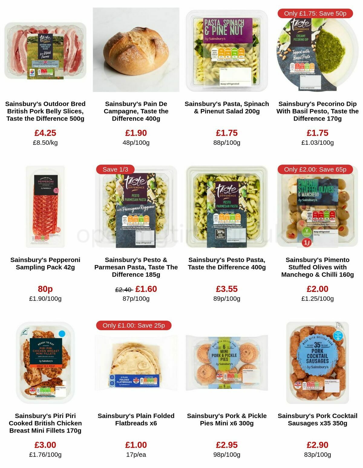 Sainsbury's Offers from 12 May