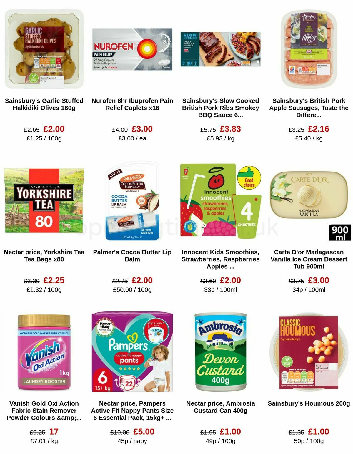 Sainsbury's Offers from 12 May