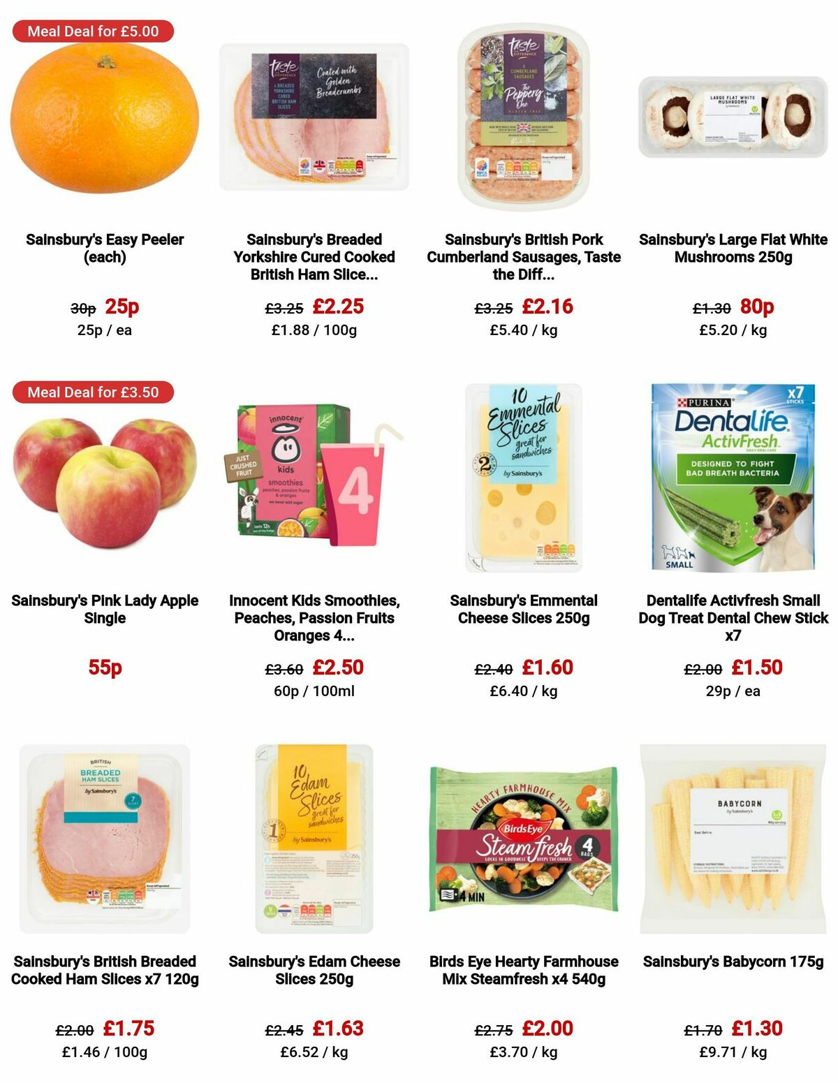 Sainsbury's Offers from 6 July