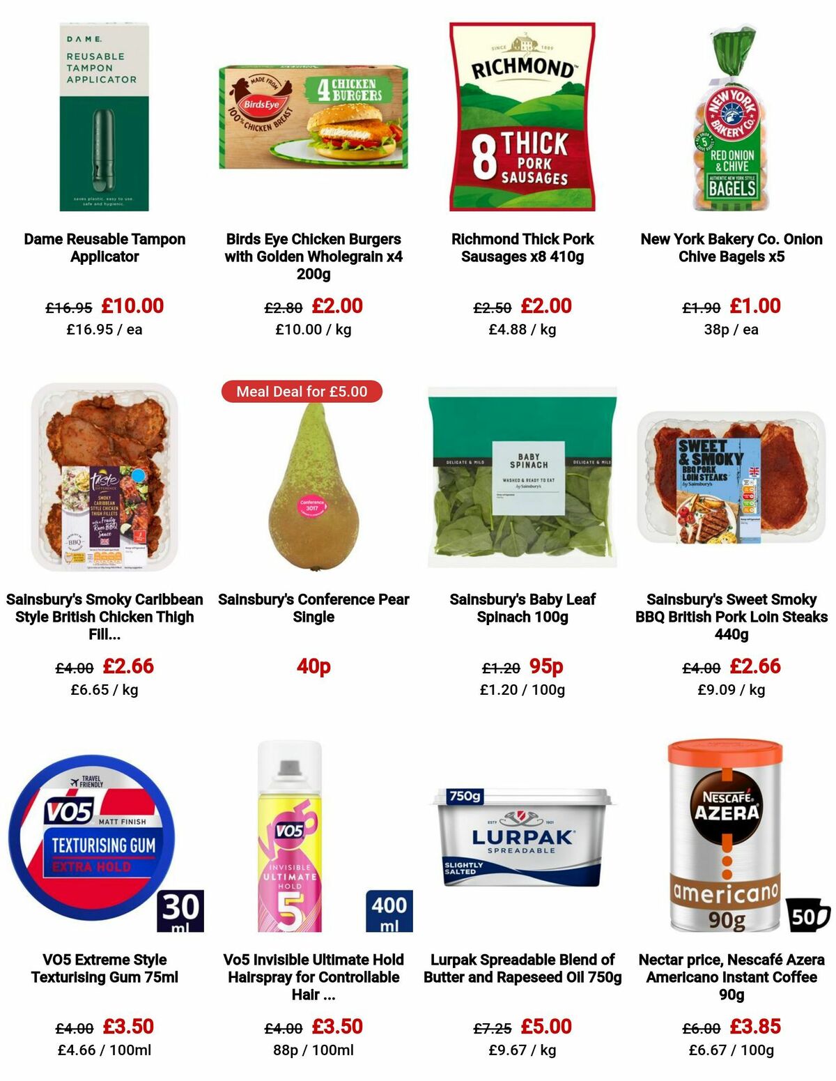 Sainsbury's Offers from 6 July