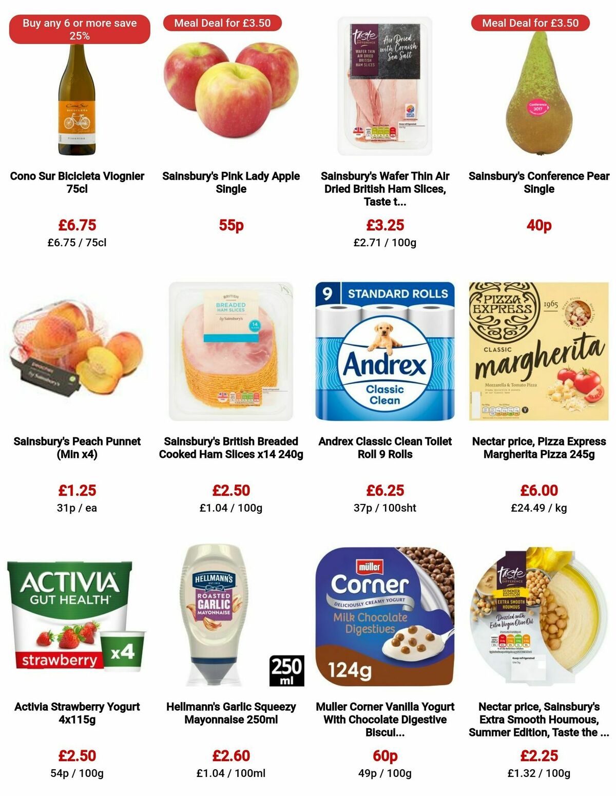 Sainsbury's Offers from 28 July