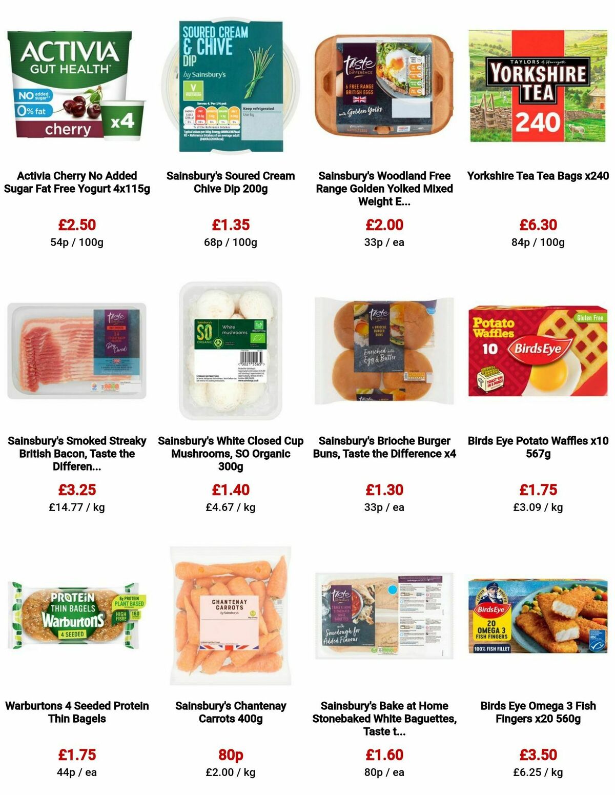 Sainsbury's Offers from 28 July