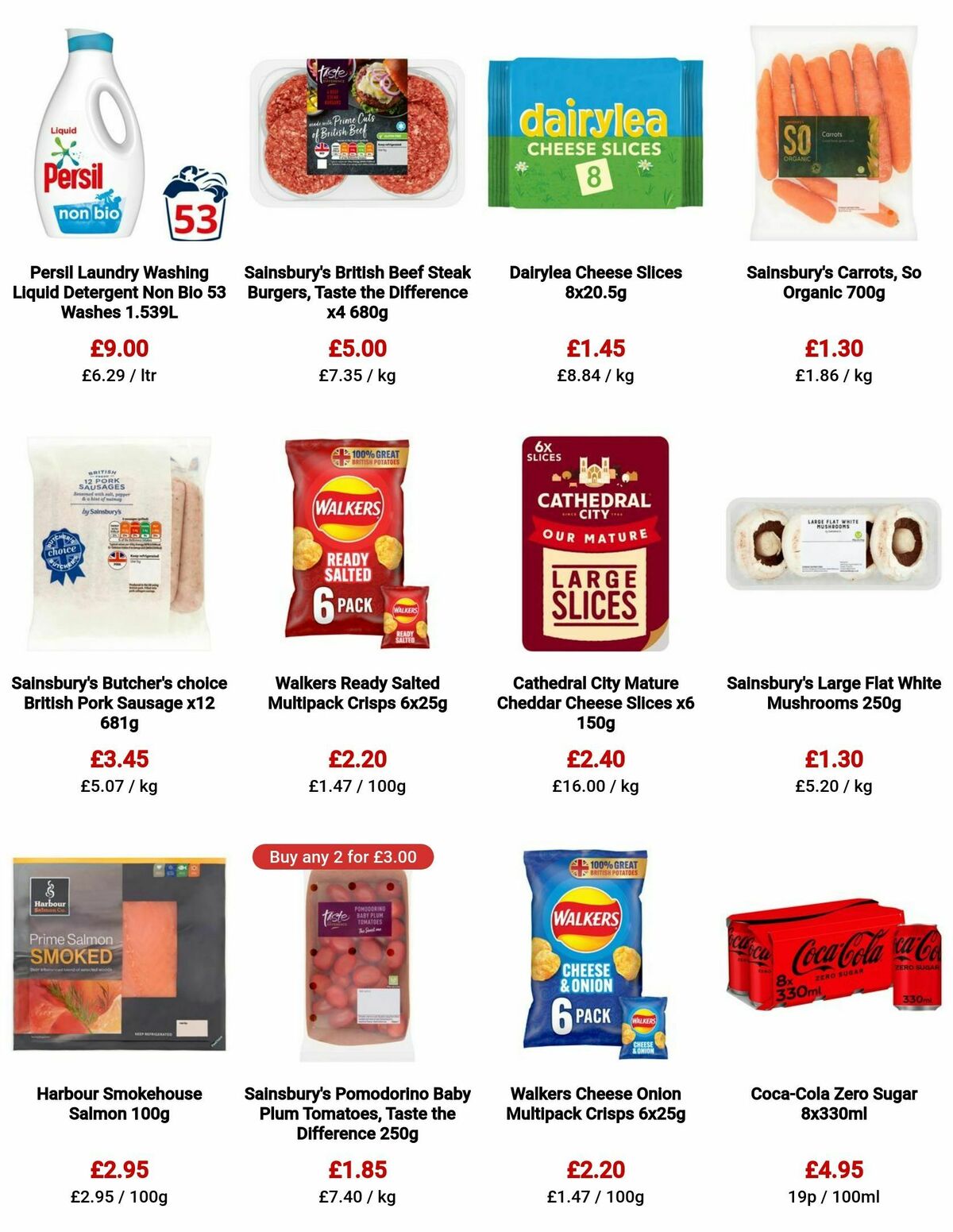 Sainsbury's Offers from 8 September