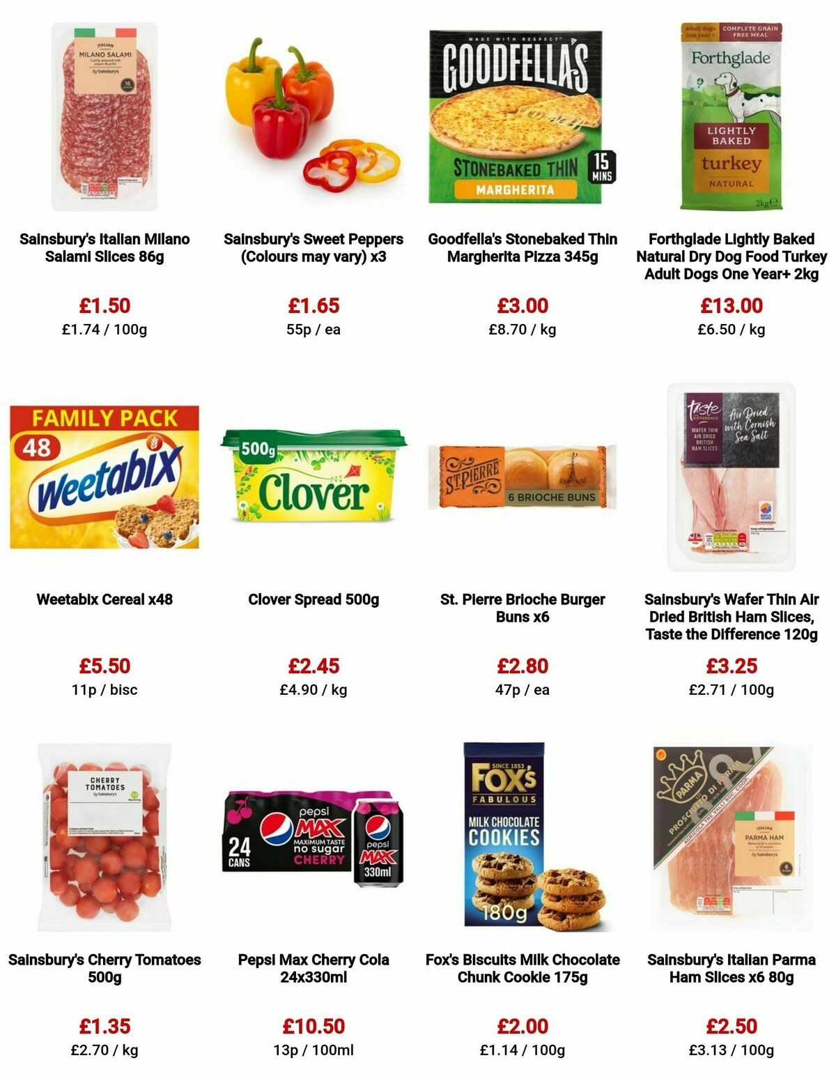 Sainsbury's Offers from 8 September