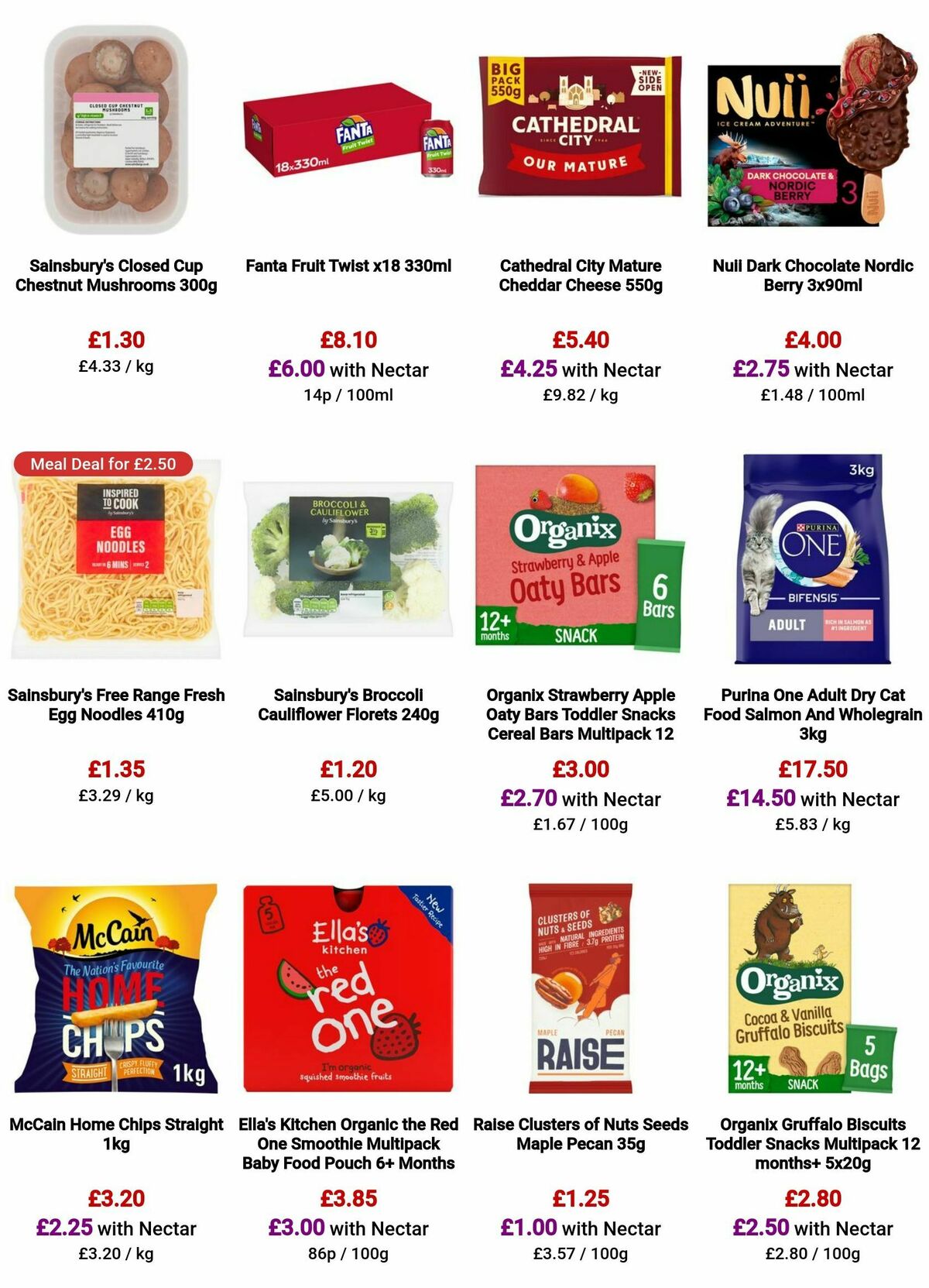 Sainsbury's Offers from 29 September