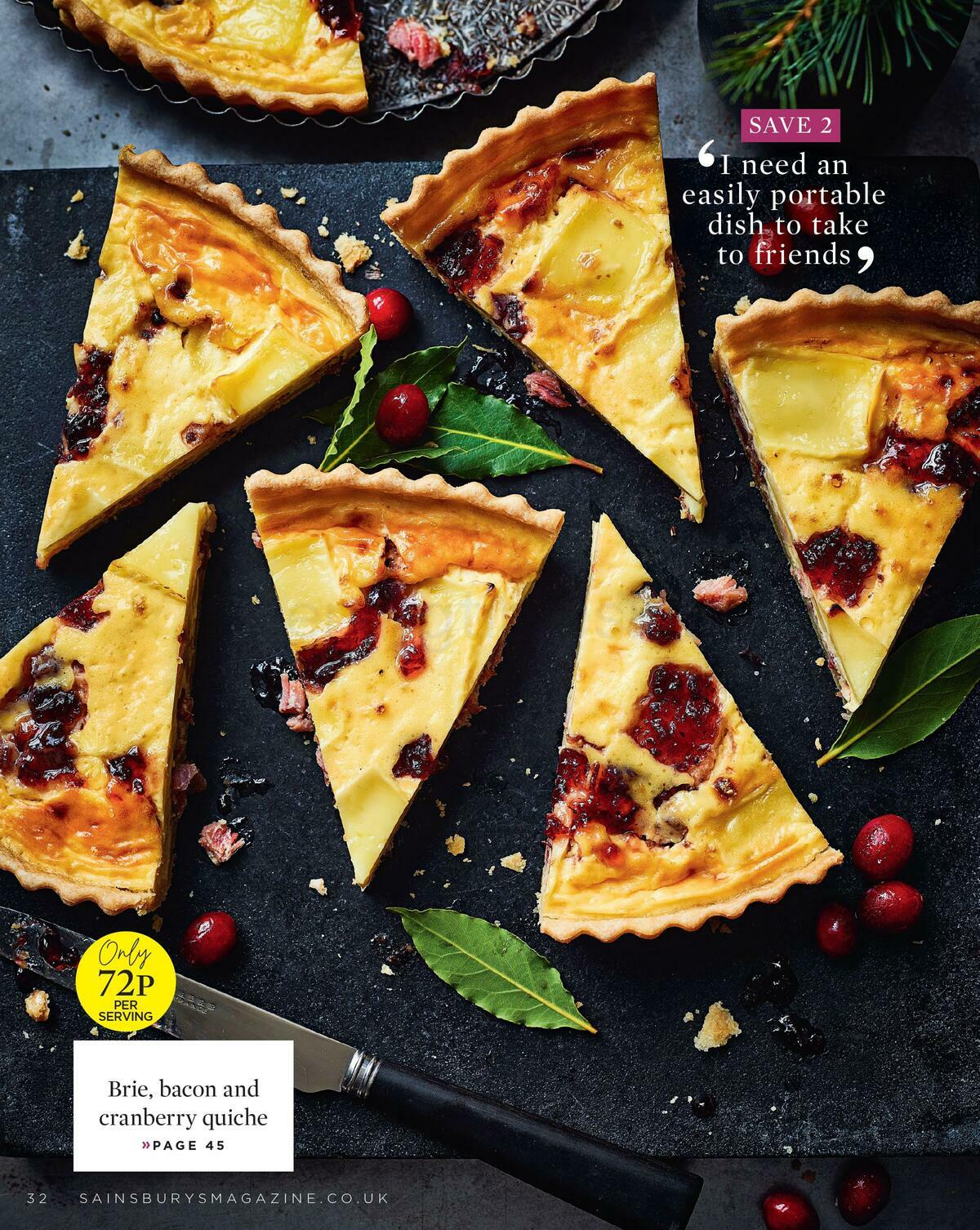 Sainsbury's Magazine November Offers from 1 November