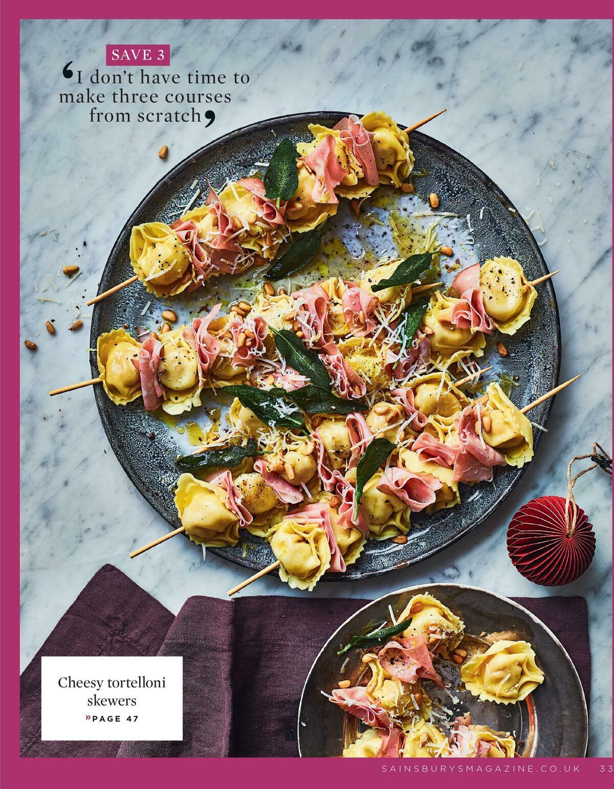 Sainsbury's Magazine November Offers from 1 November