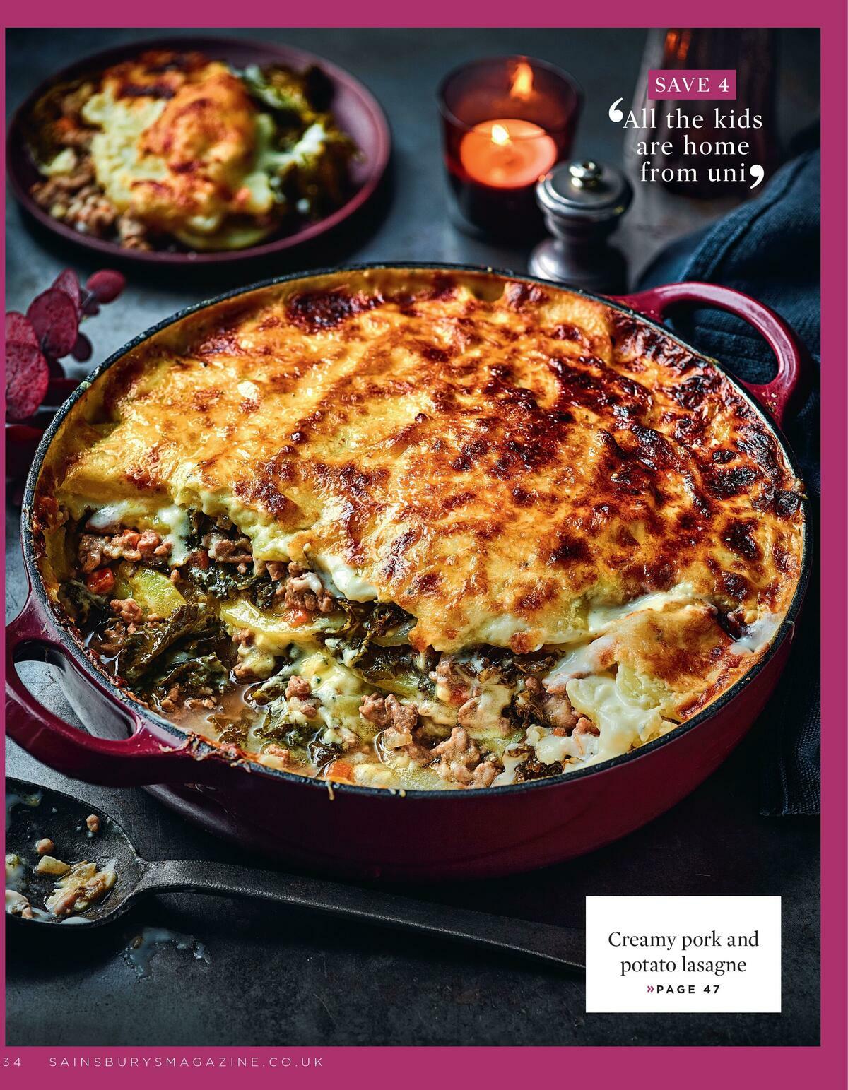 Sainsbury's Magazine November Offers from 1 November