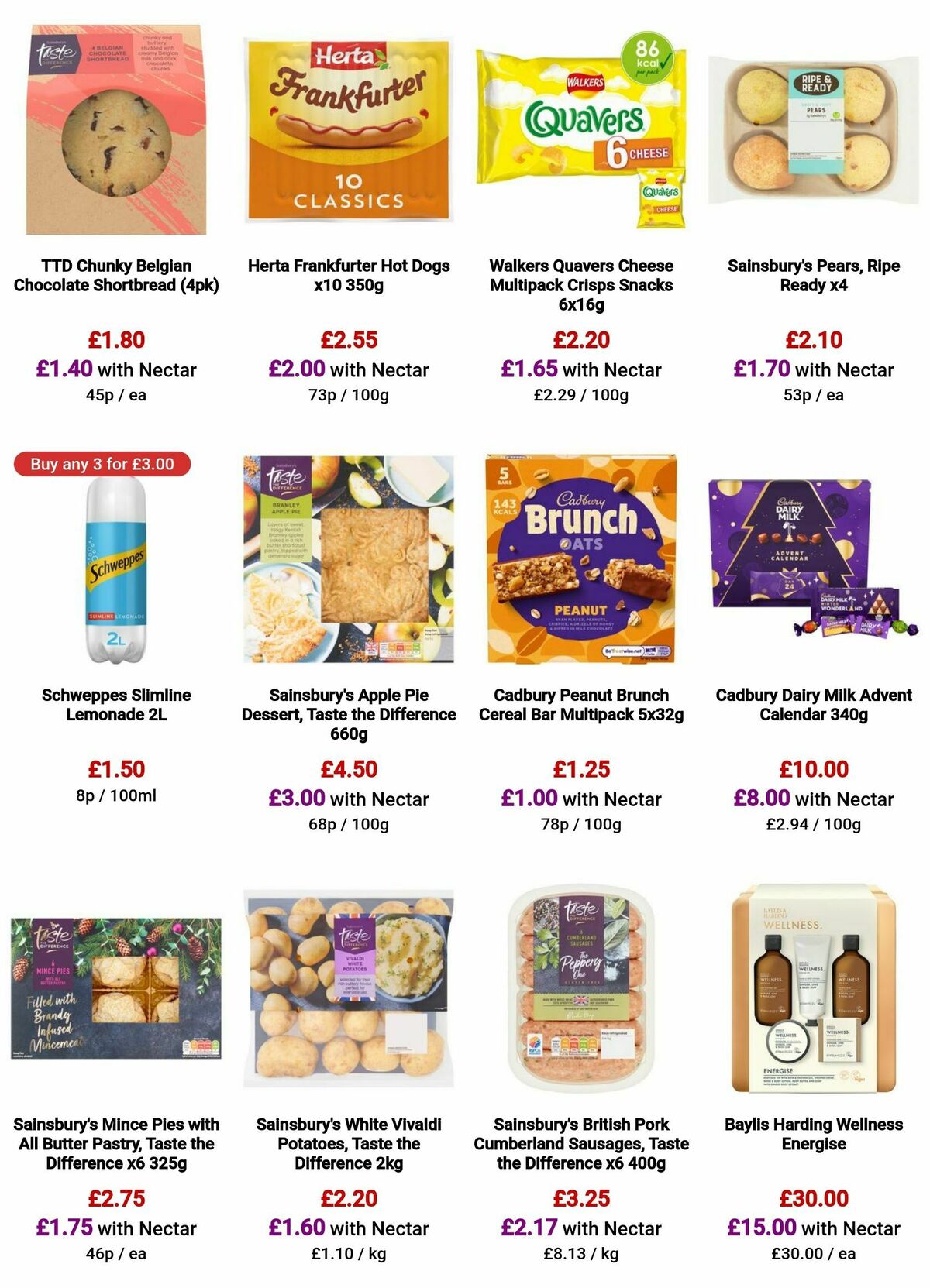 Sainsbury's Offers from 10 November