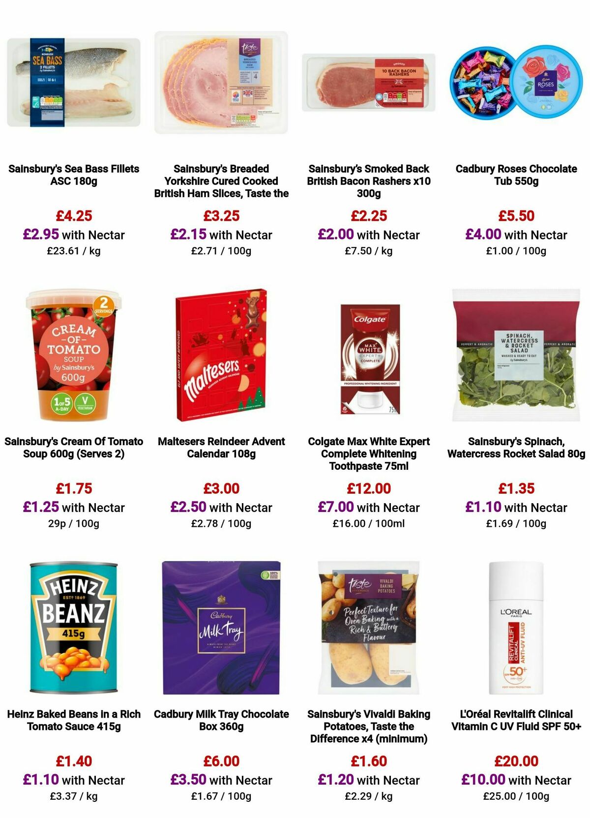 Sainsbury's Offers from 10 November