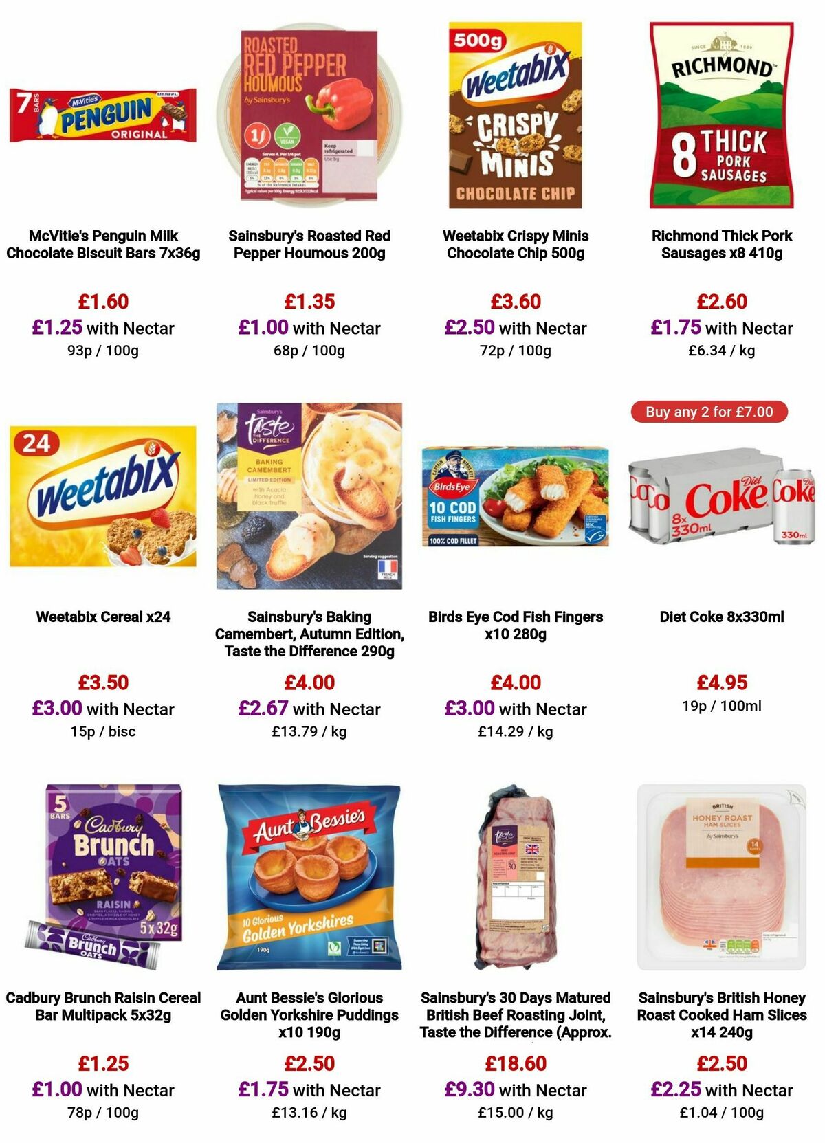 Sainsbury's Offers from 10 November