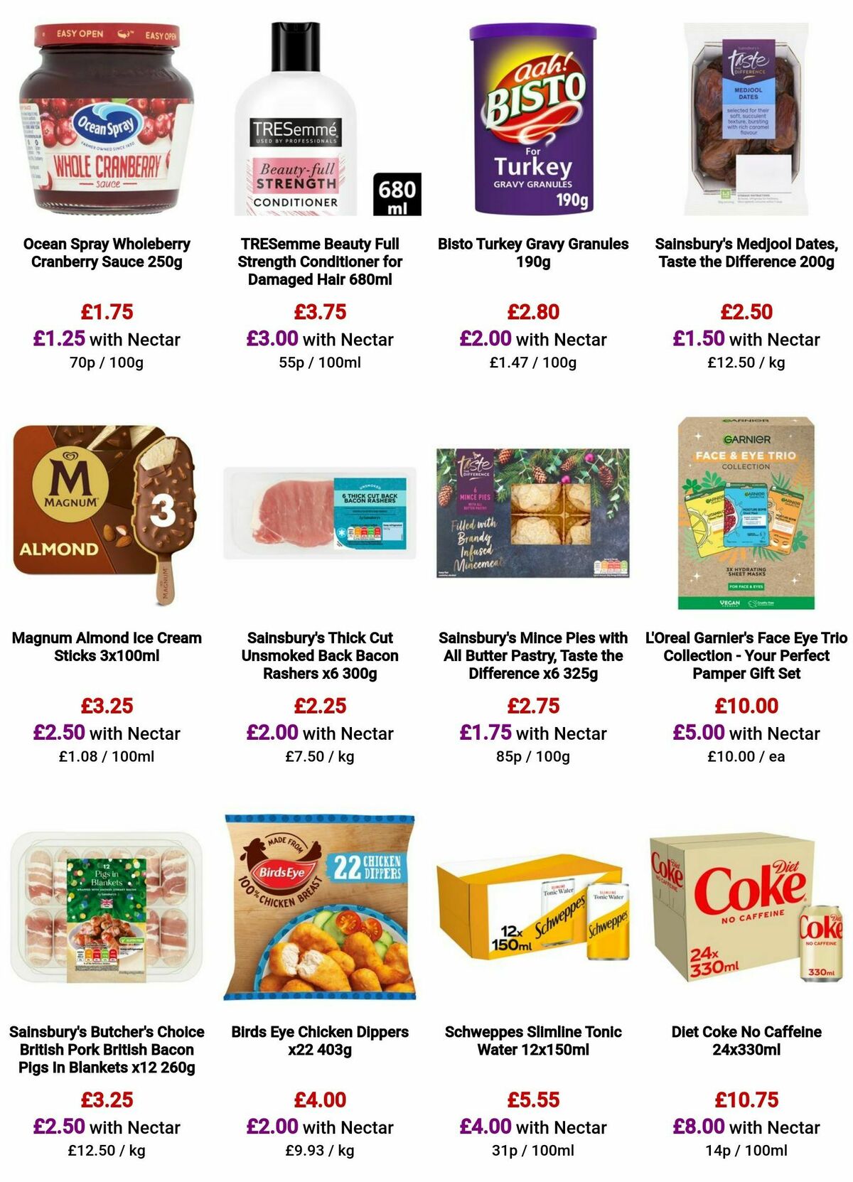 Sainsbury's Offers from 1 December