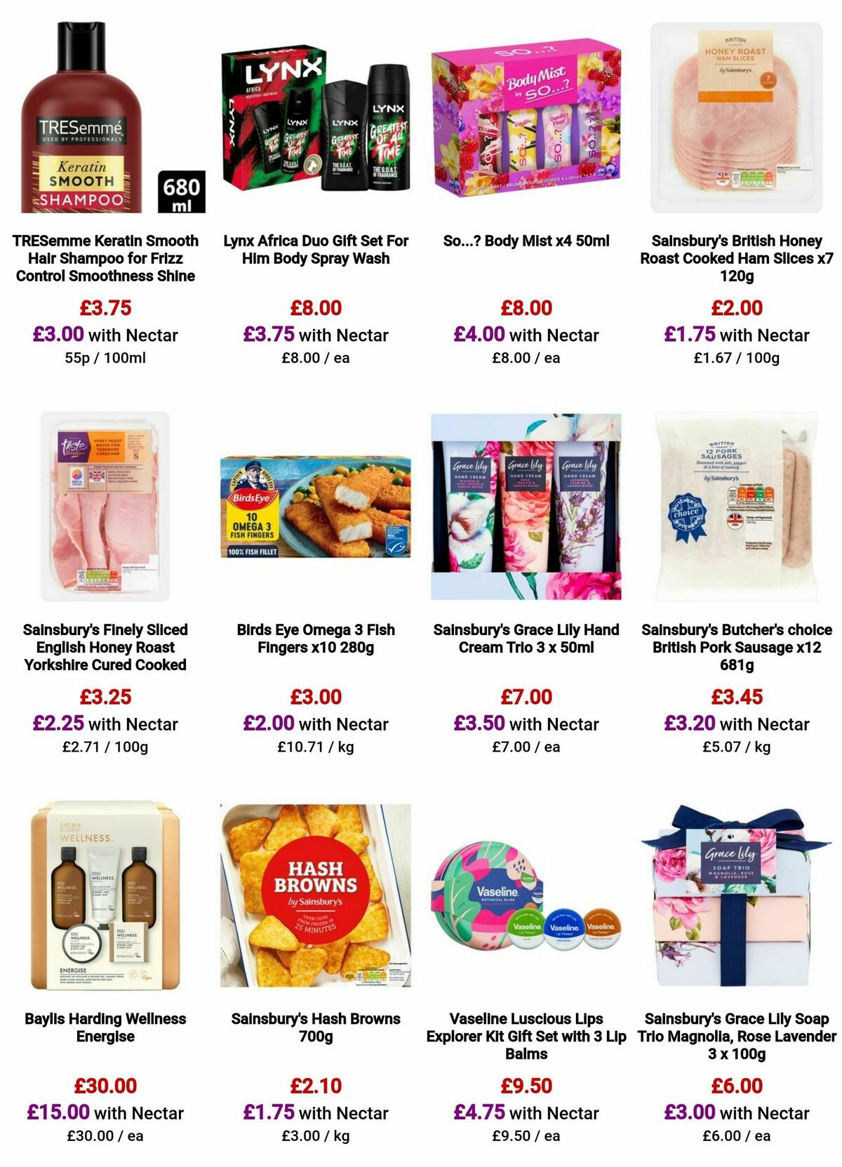 Sainsbury's Offers from 1 December