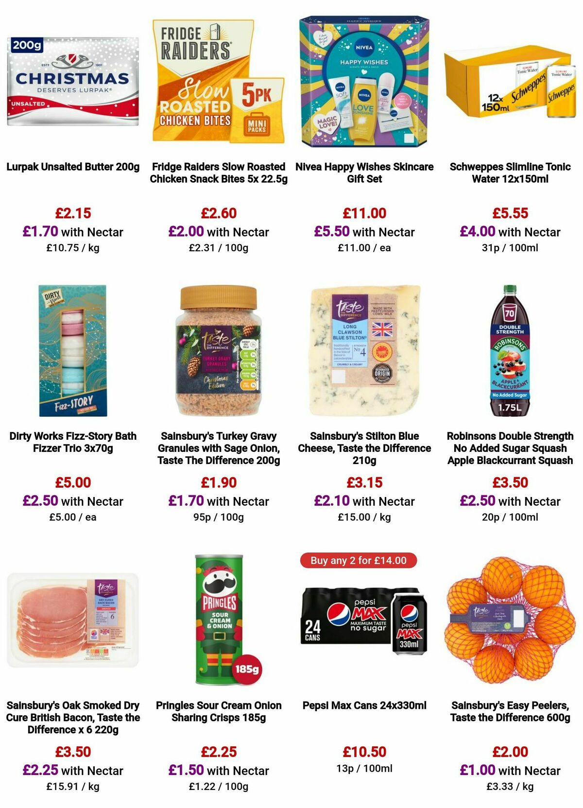 Sainsbury's Offers from 8 December