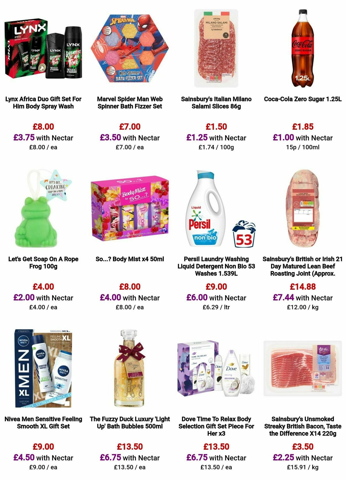 Sainsbury's Offers from 8 December