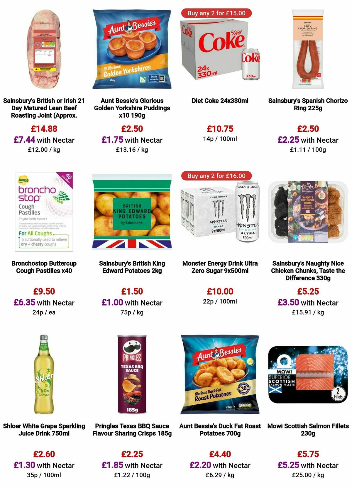 Sainsbury's Offers from 15 December