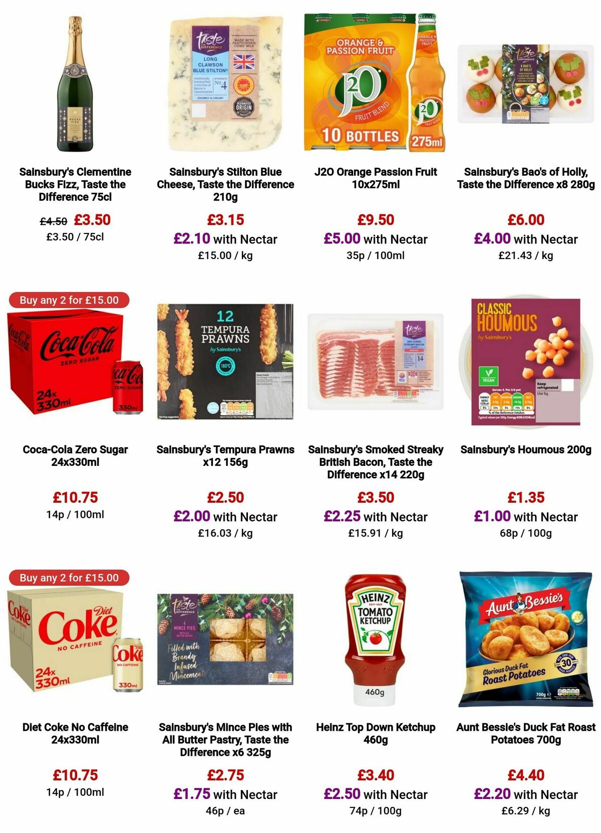 Sainsbury's Offers from 22 December