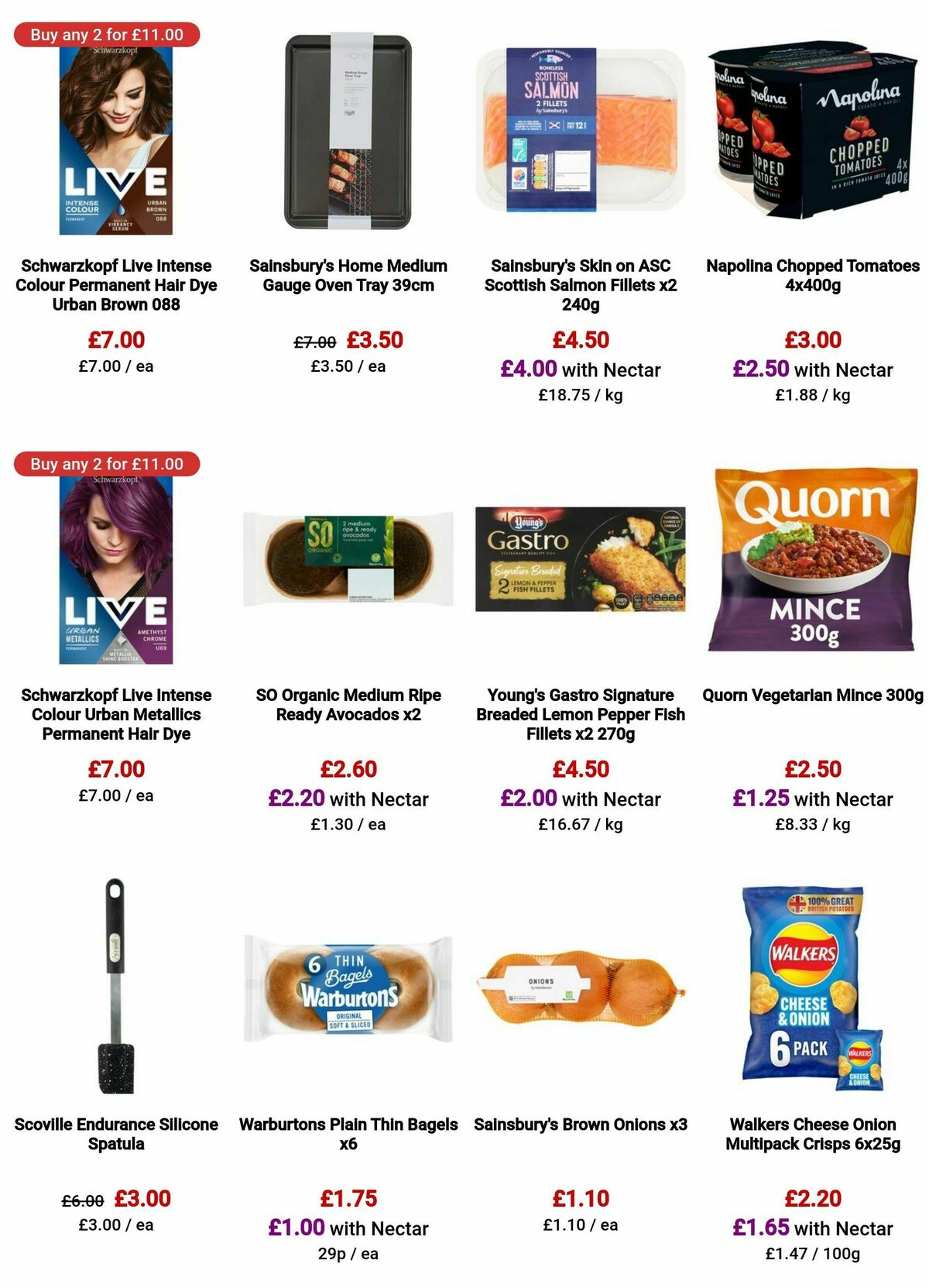 Sainsbury's Offers from 12 January