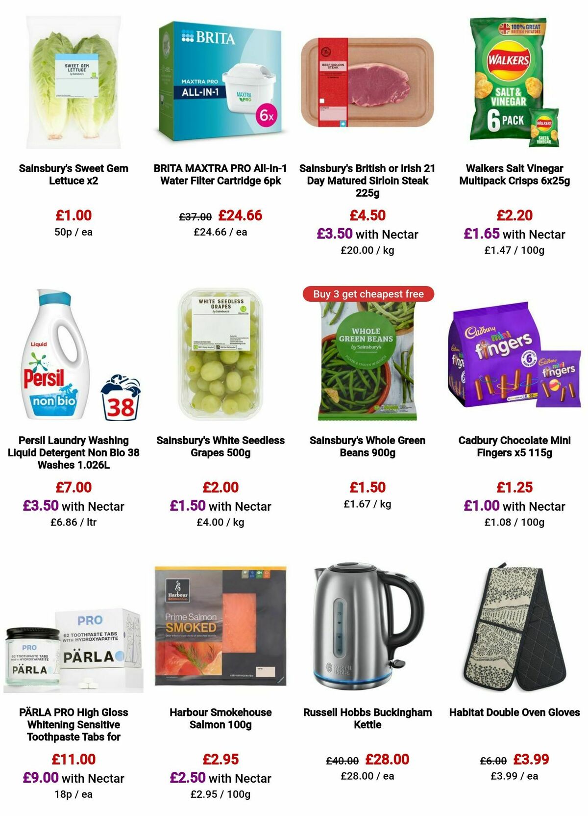 Sainsbury's Offers from 19 January