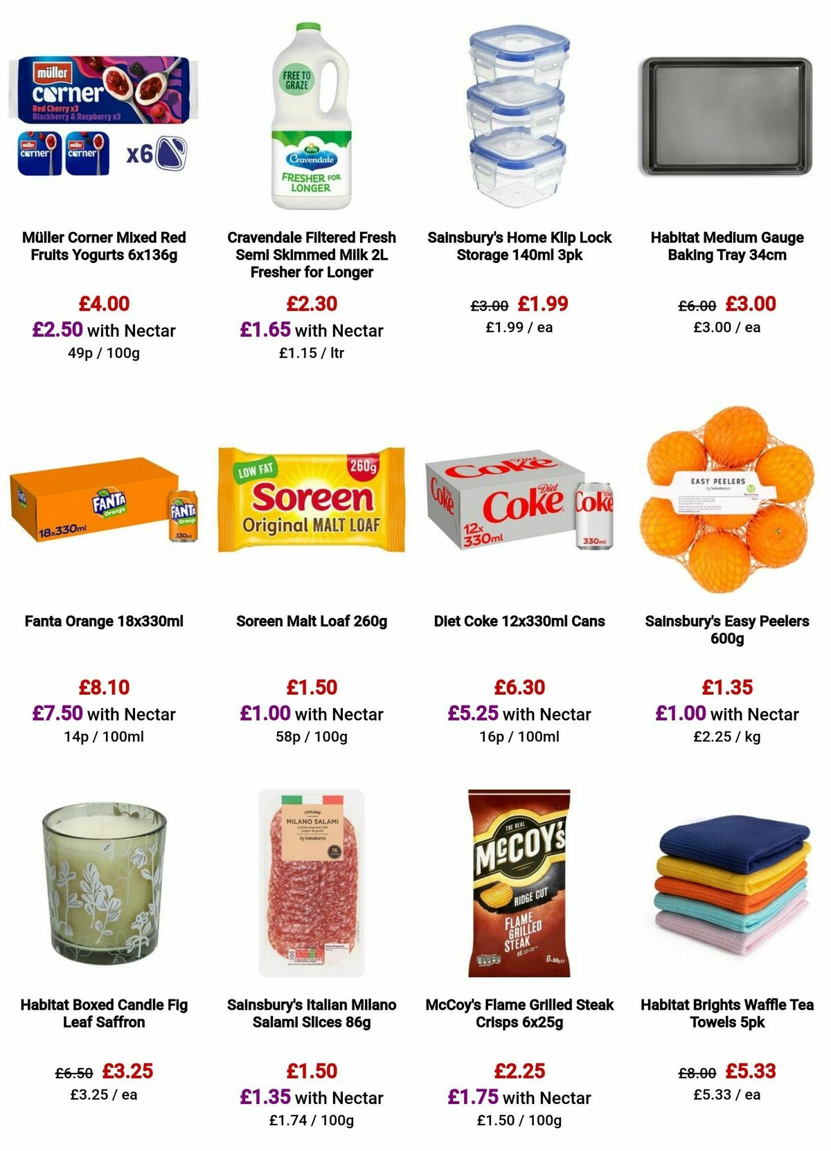 Sainsbury's Offers from 19 January