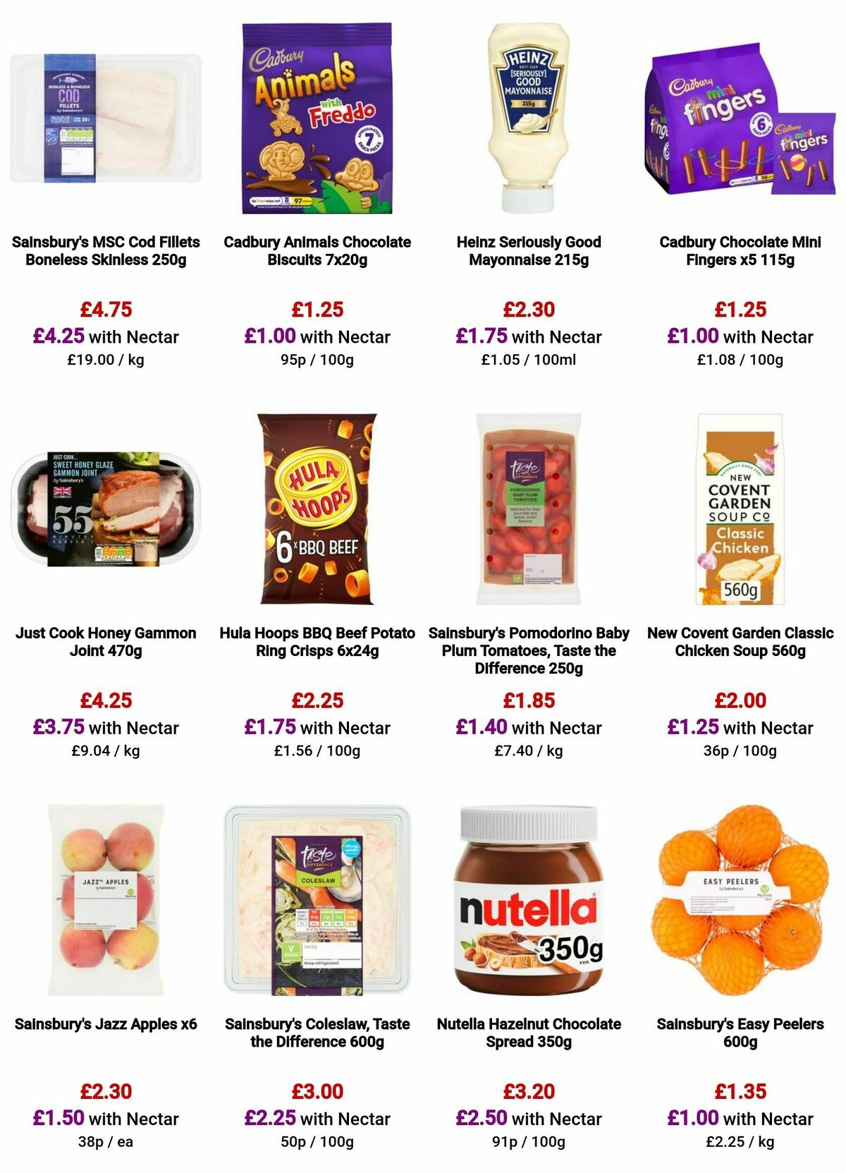 Sainsbury's Offers from 26 January