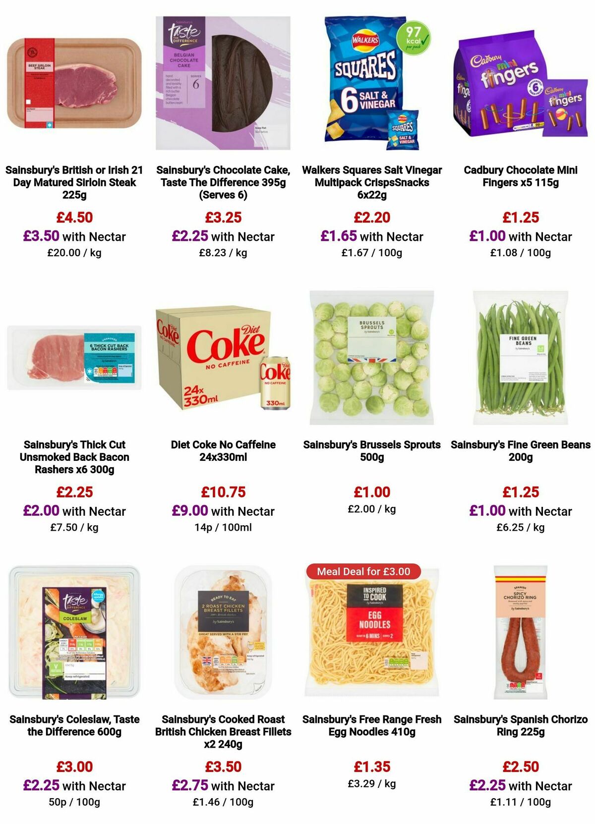 Sainsbury's Offers from 2 February