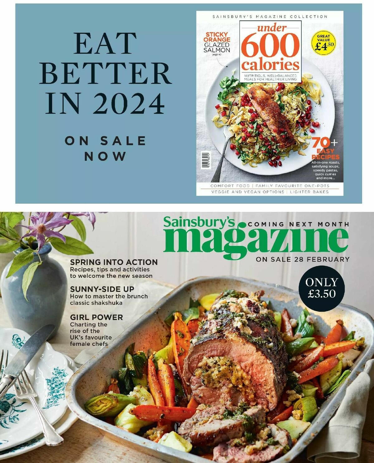 Sainsbury's Magazine February Offers from 1 February