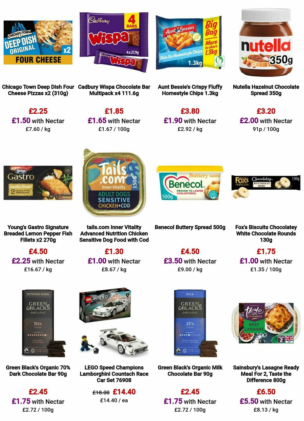 Sainsbury's Offers from 9 February