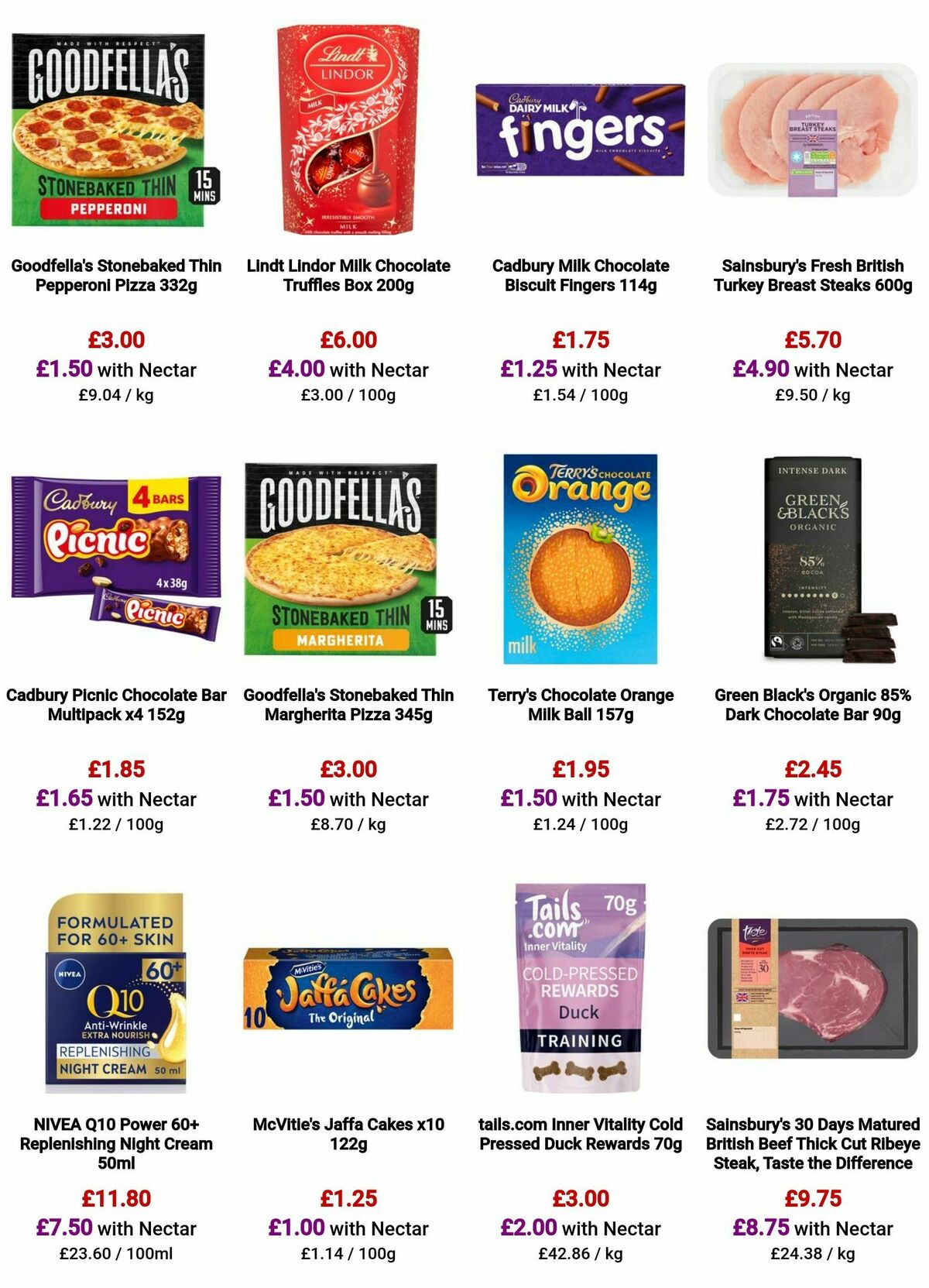 Sainsbury's Offers from 9 February