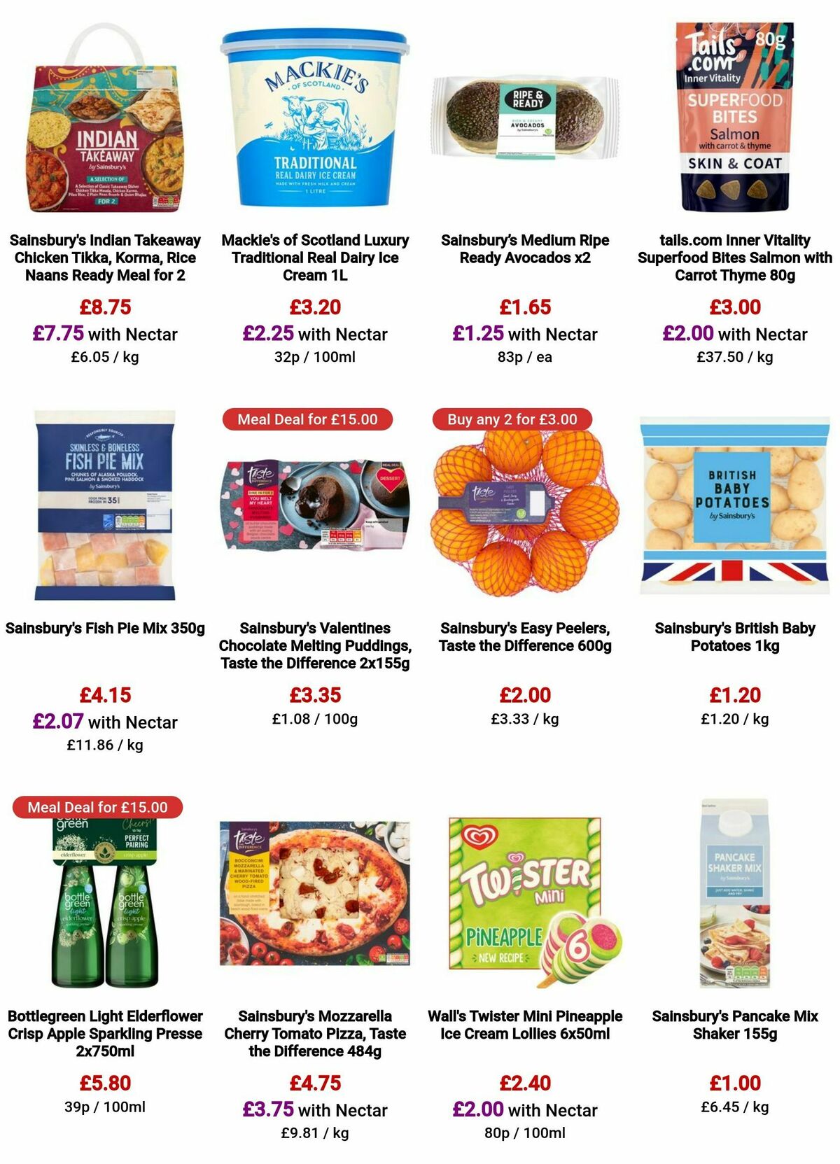 Sainsbury's Offers from 9 February