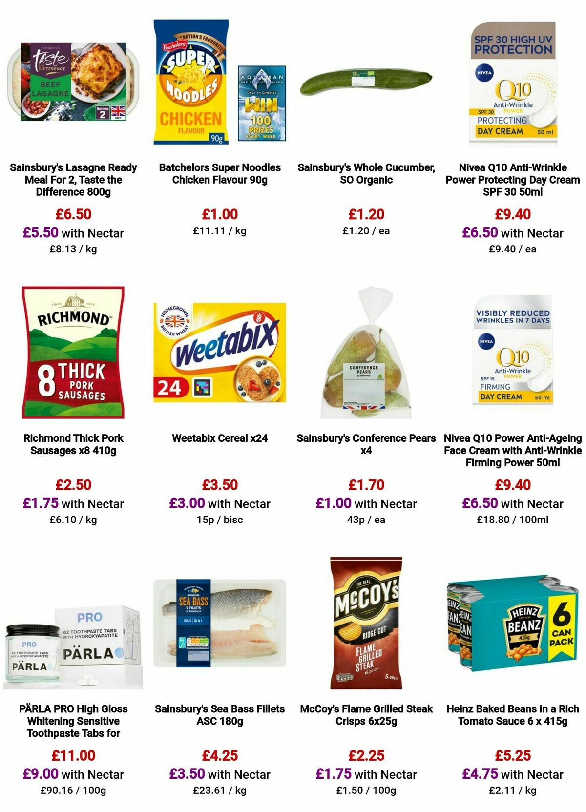 Sainsbury's Offers from 16 February