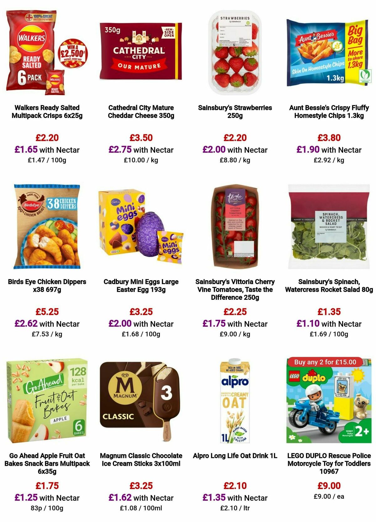 Sainsbury's Offers from 16 February